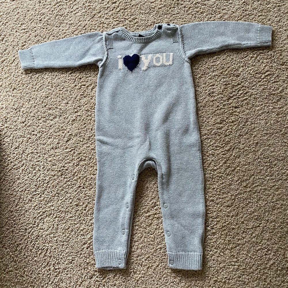 GUC BabyGap “I LOVE YOU” Knit Jumpsuit